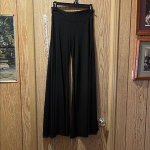 Body Central Black Wide-Leg Pants
